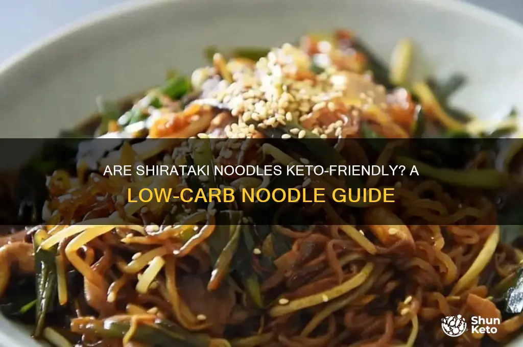 are shirataki noodles keto