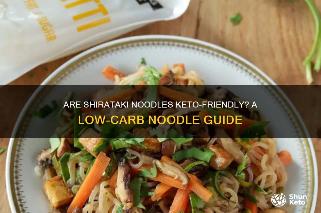 are shiratiki noodles keto