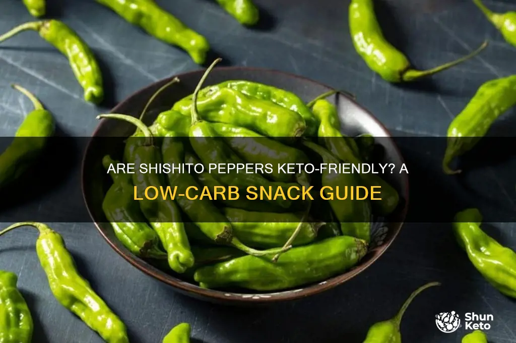 are shishito peppers keto