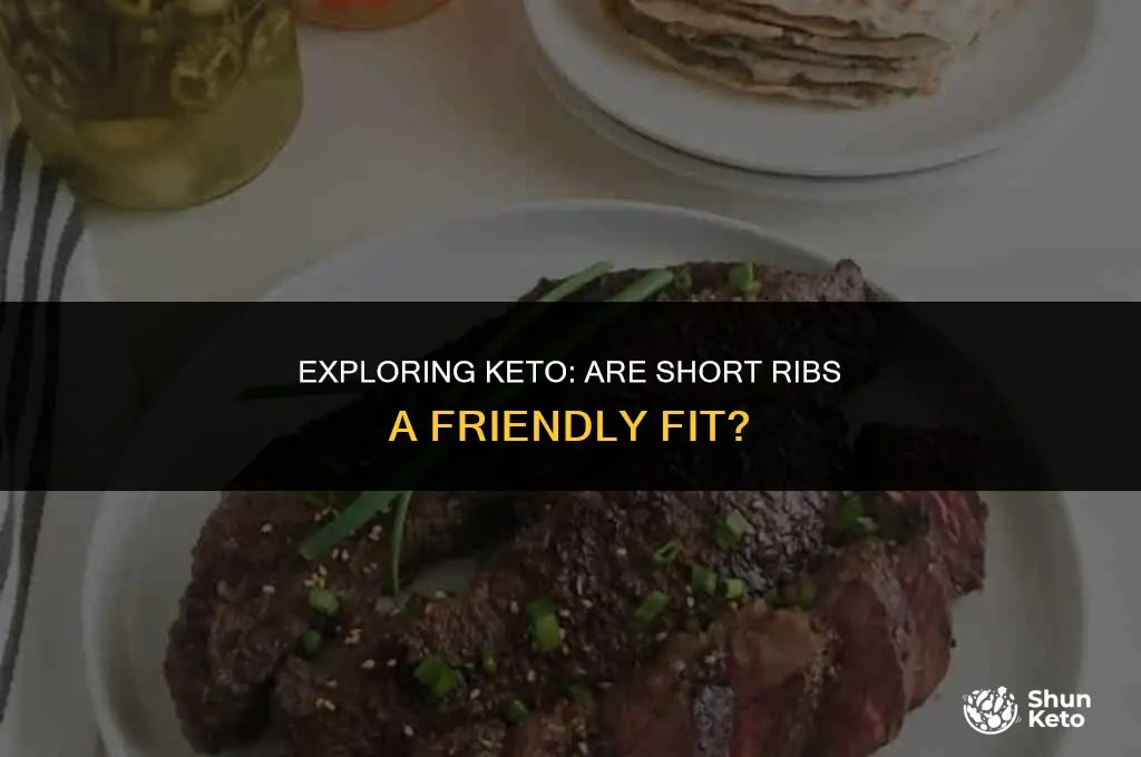are short ribs keto friendly