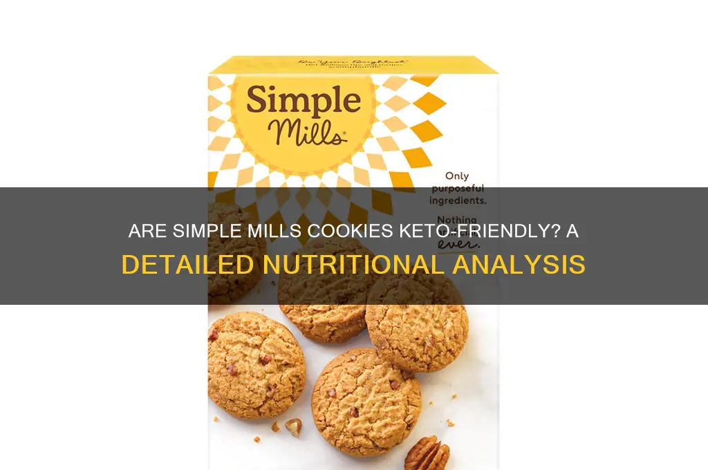 are simple mills cookies keto