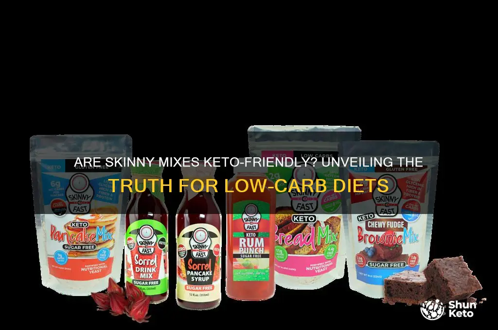 are skinny mixes keto