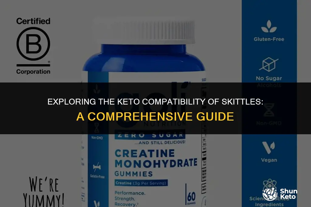 are skittles keto friendly