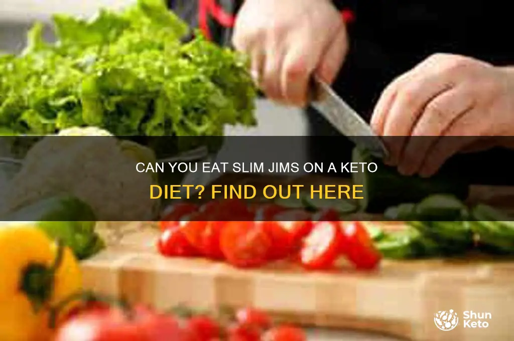 are slim jims allowed on keto diet