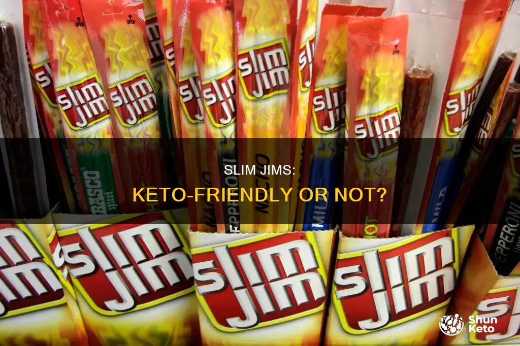 are slim jims keto approved