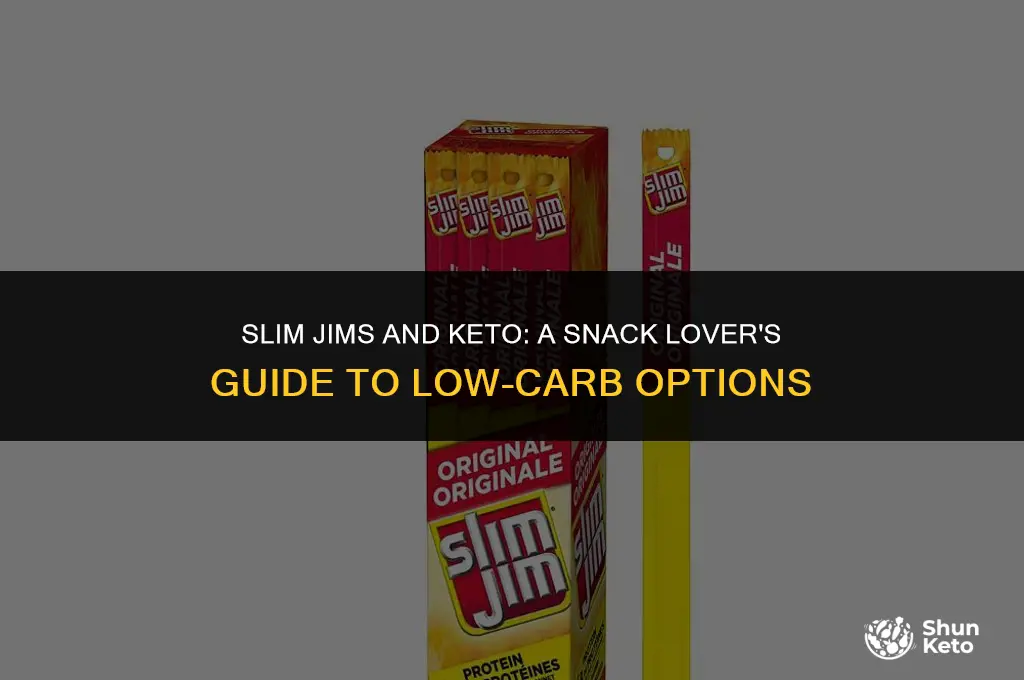 are slim jims keto friendly