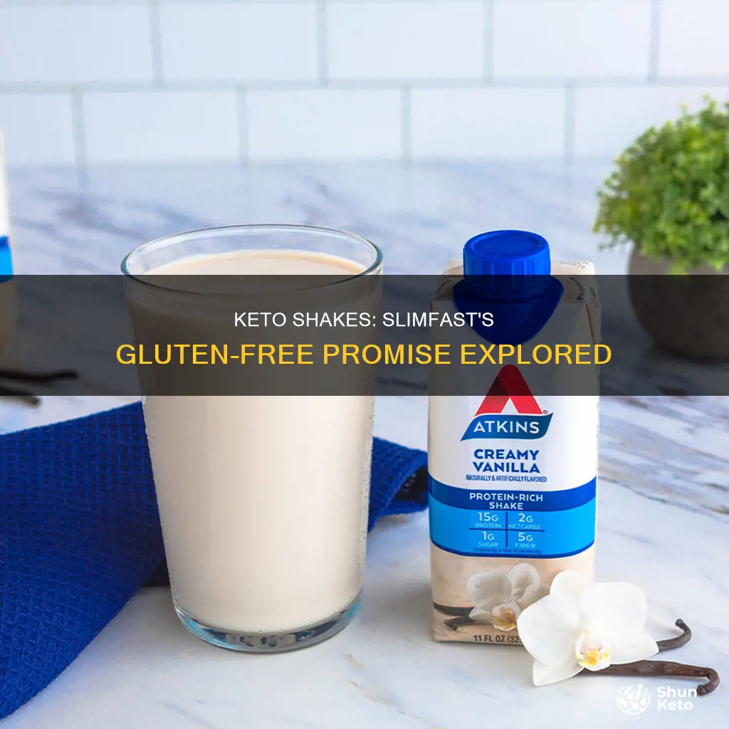 are slimfast keto shakes gluten free