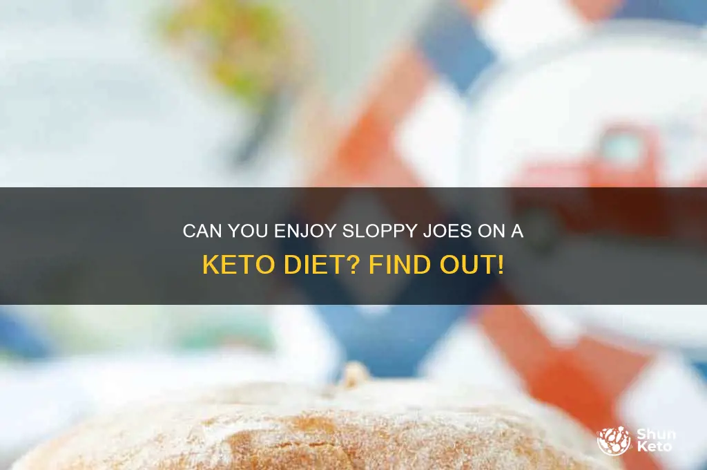 are sloppy joes keto