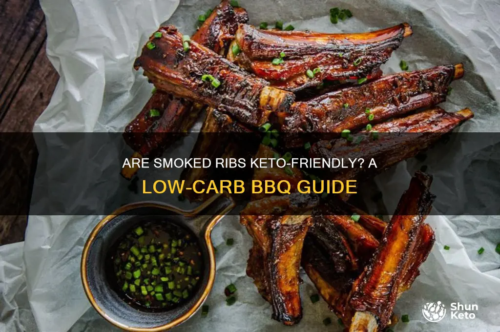 are smoked ribs keto