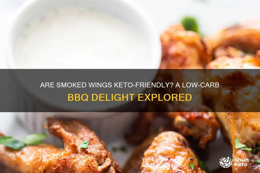 are smoked wings keto