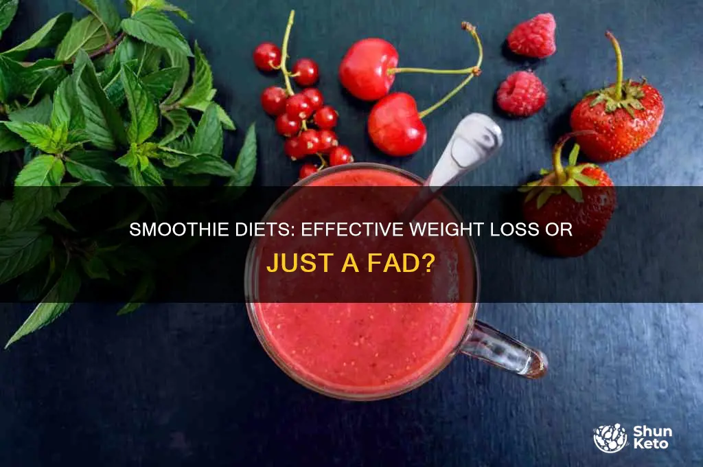 are smoothie diets effective