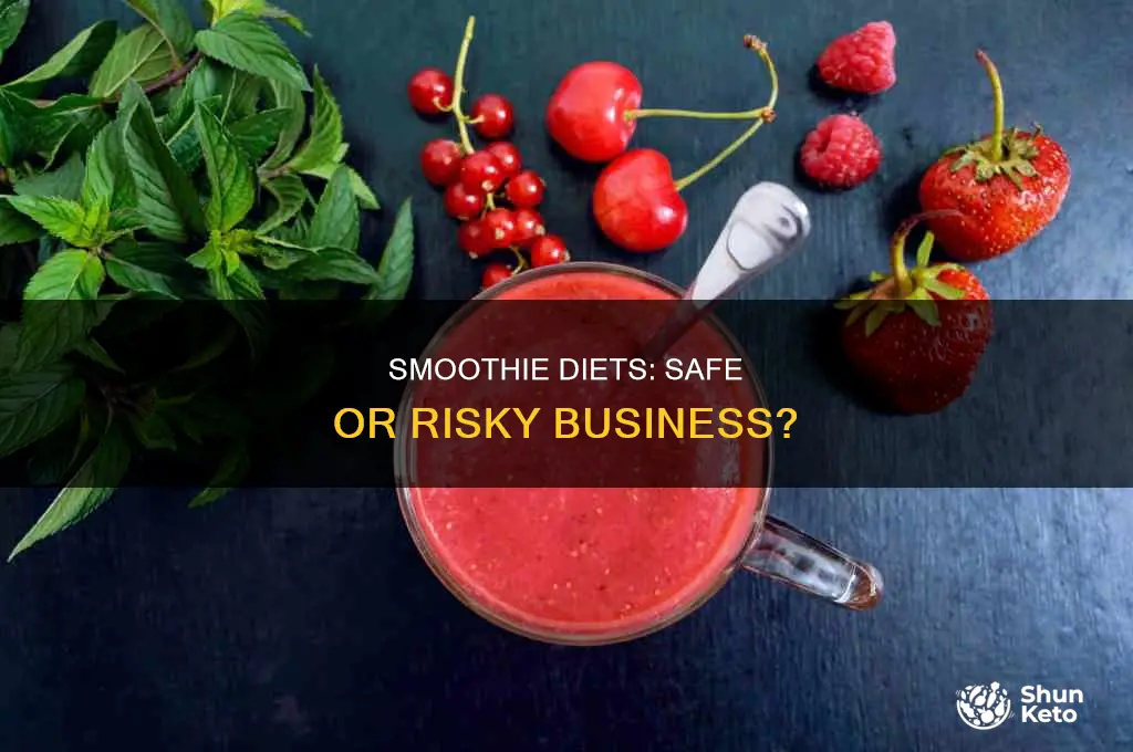 are smoothie diets safe