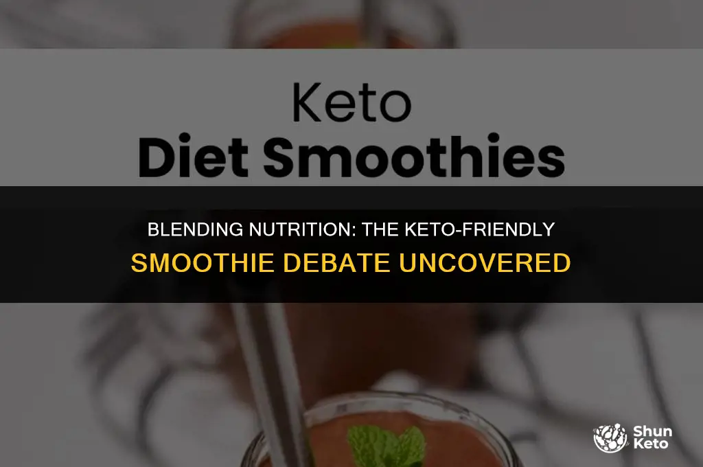 are smoothies keto friendly