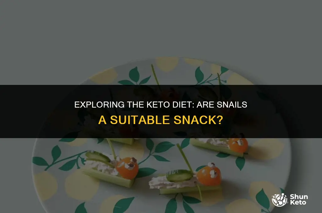 are snails keto friendly
