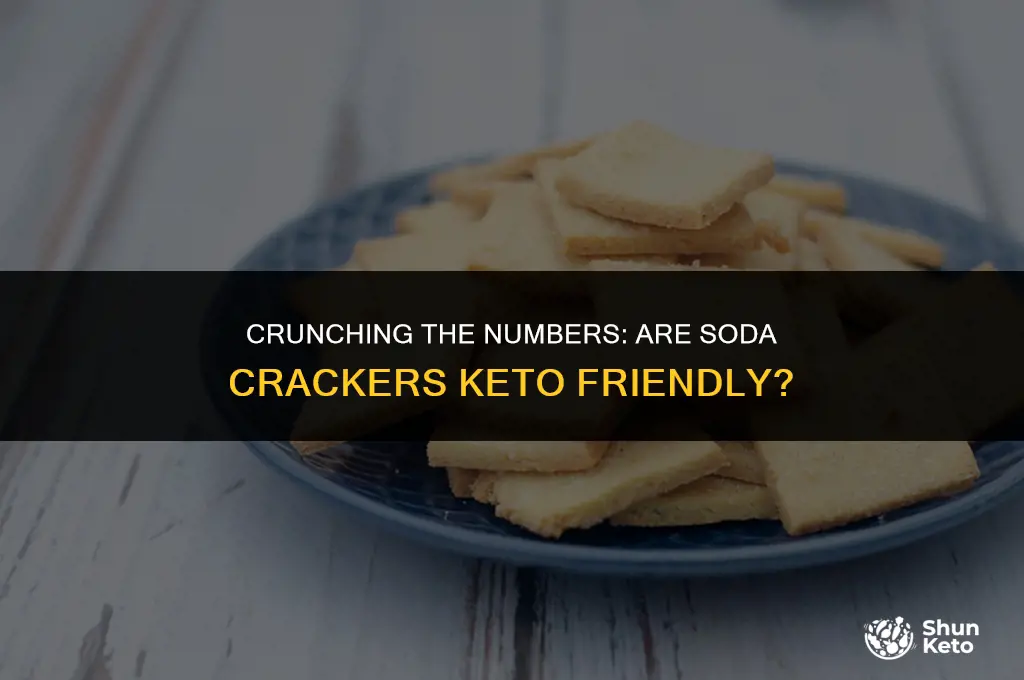 are soda crackers keto friendly
