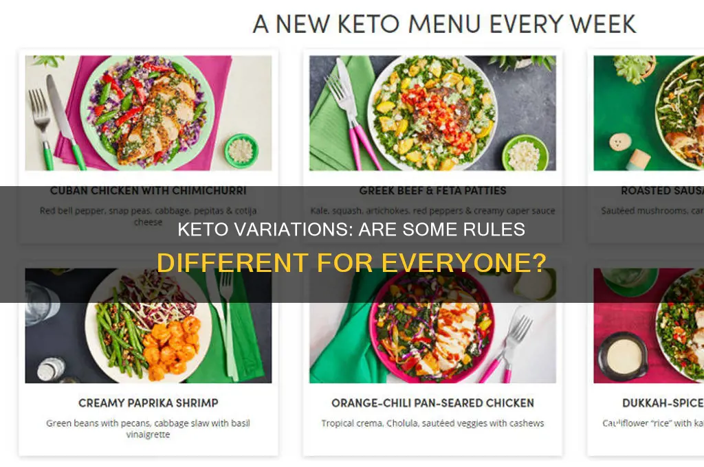 are some keto rules different
