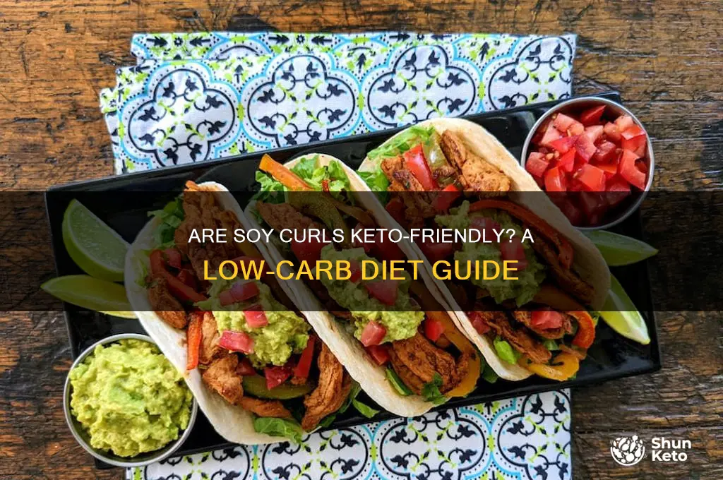 are soy curls keto