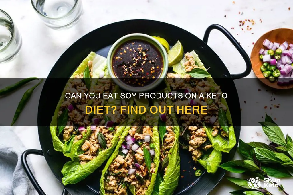 are soy products on keto