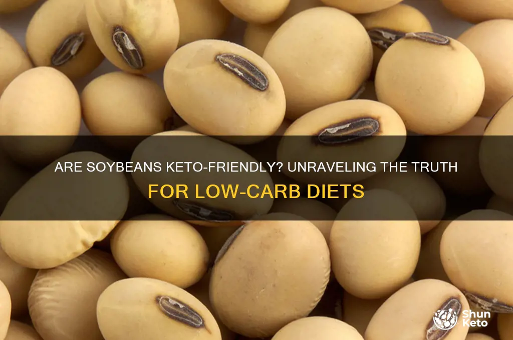 are soya beans keto