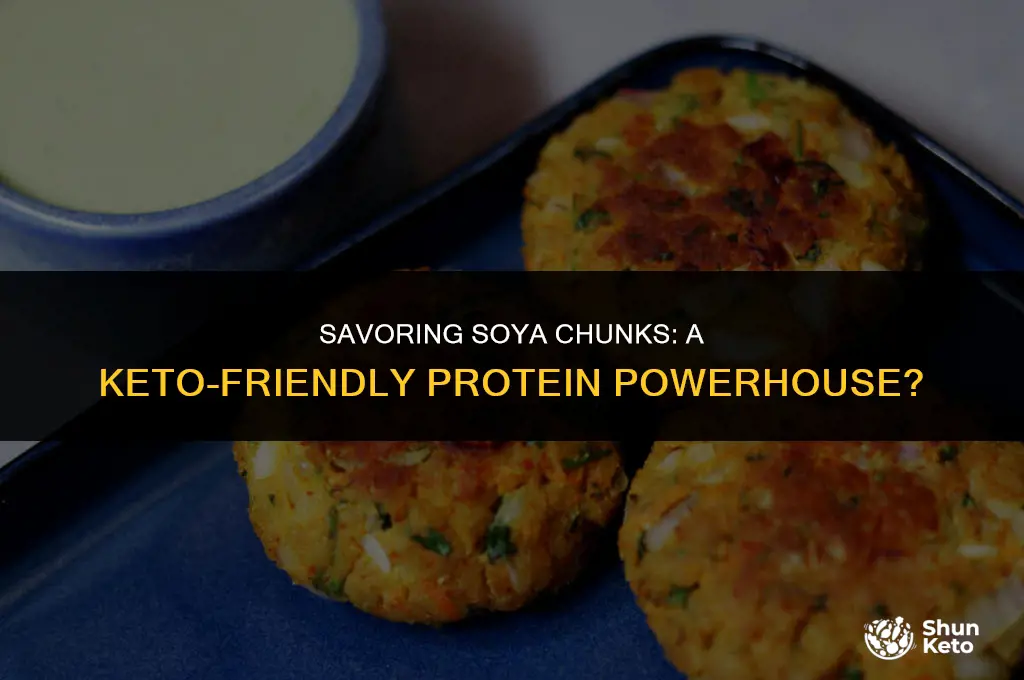 are soya chunks keto friendly