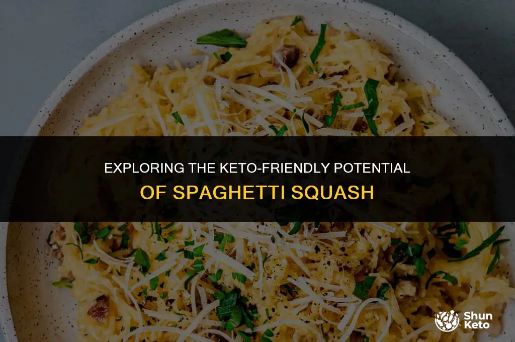 are spaghetti squash keto friendly