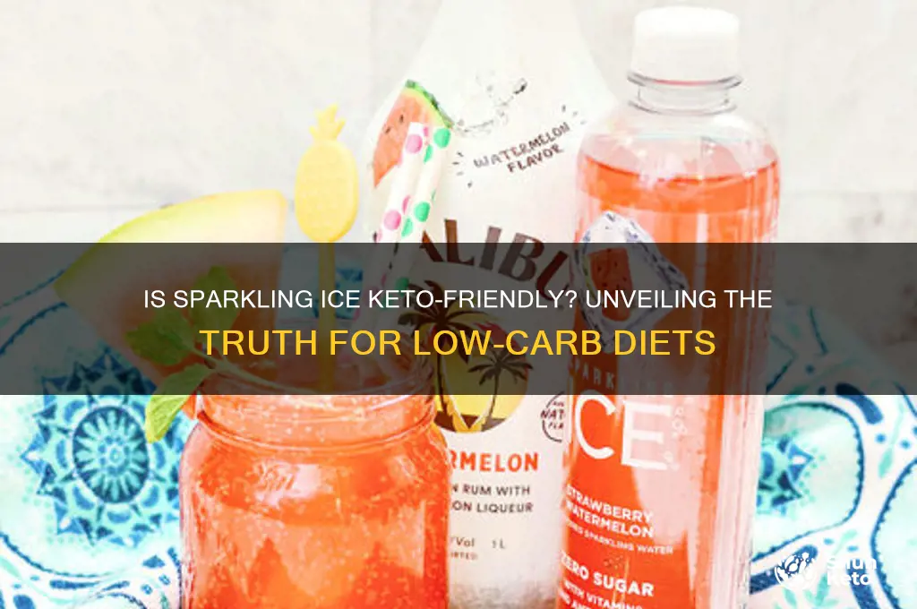 are sparkling ice keto