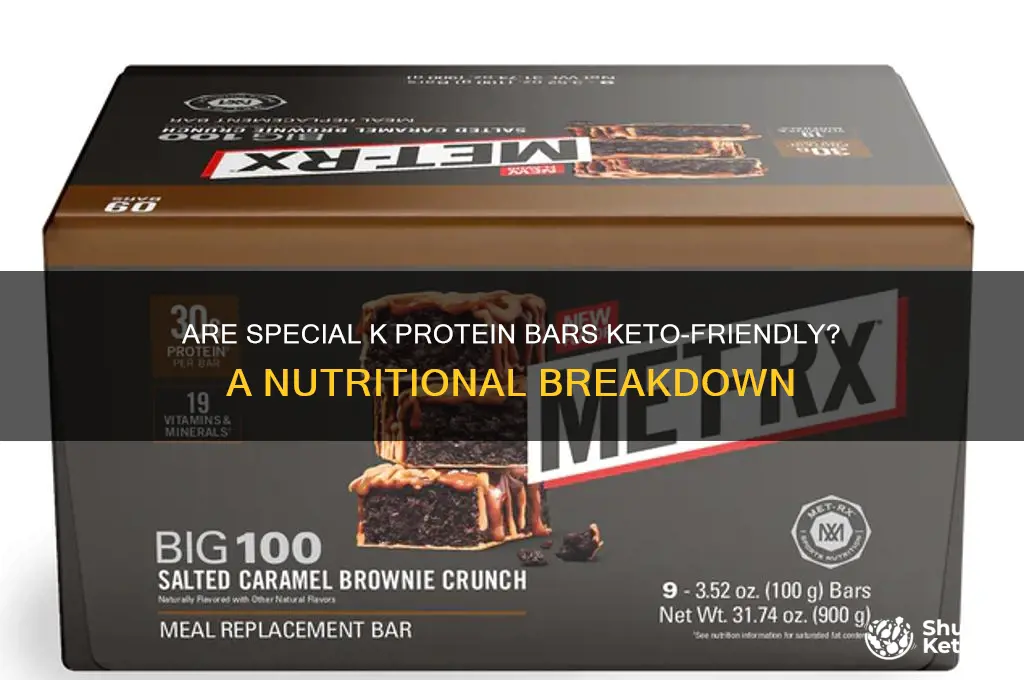 are special k protien bars keto