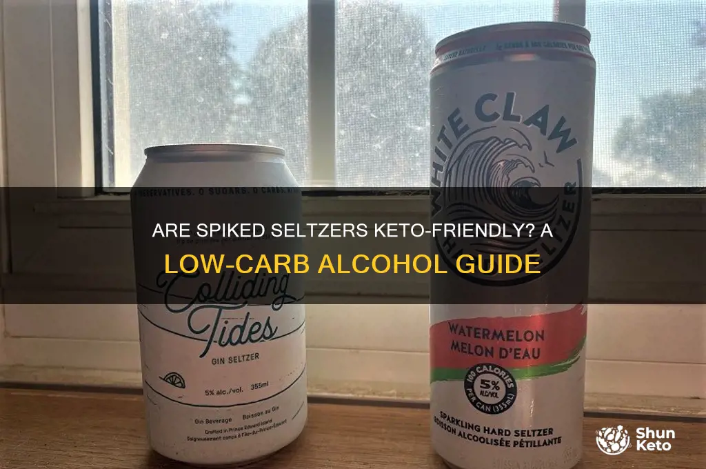 are spiked seltzers keto