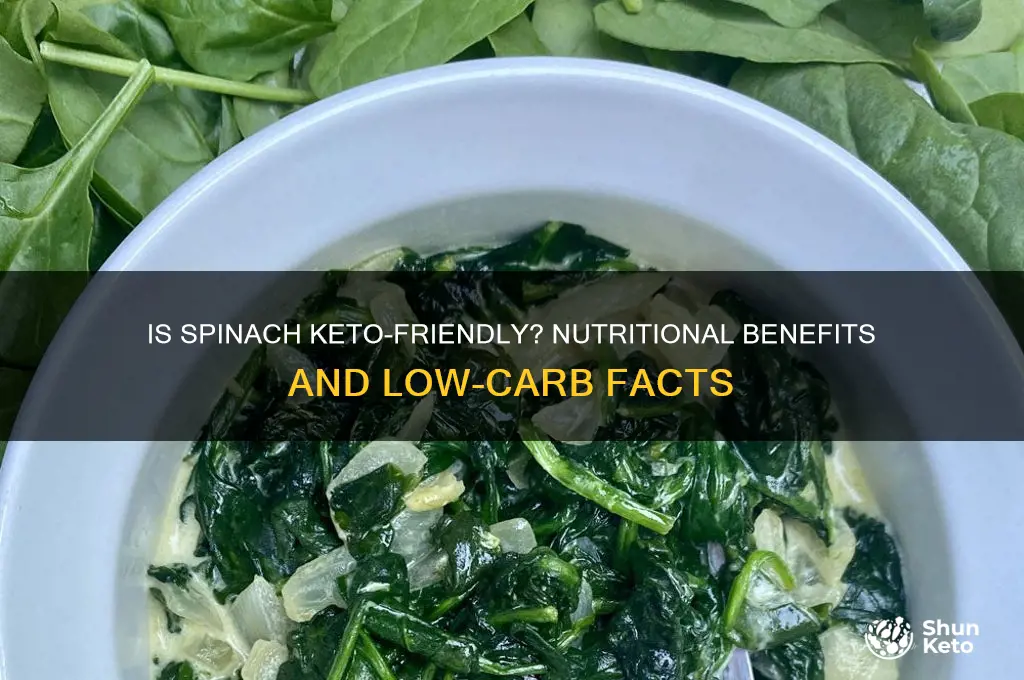 are spinach keto