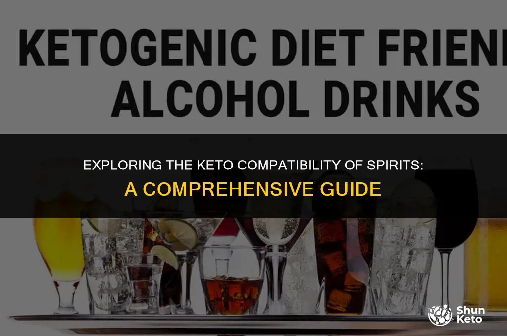 are spirits keto friendly