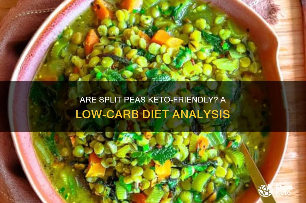 are split peas keto