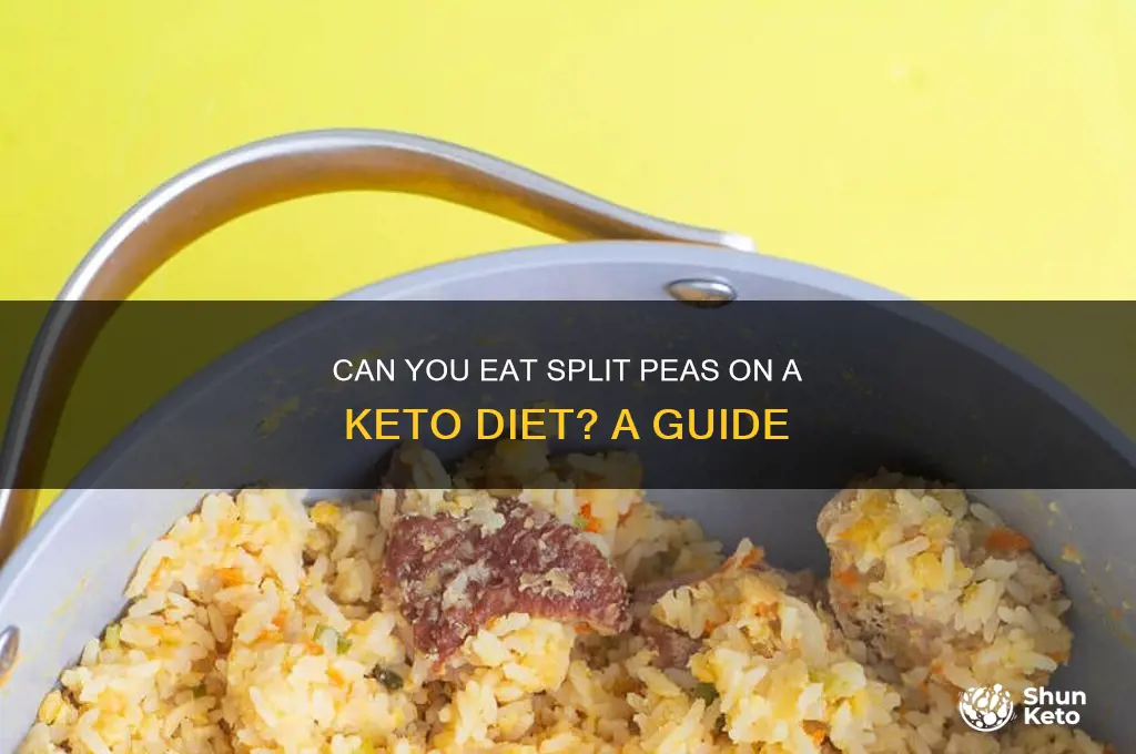 are split peas on keto diet