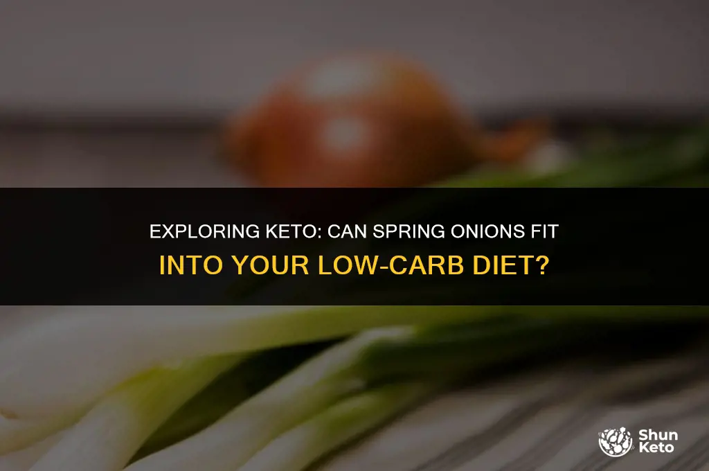 are spring onions keto friendly