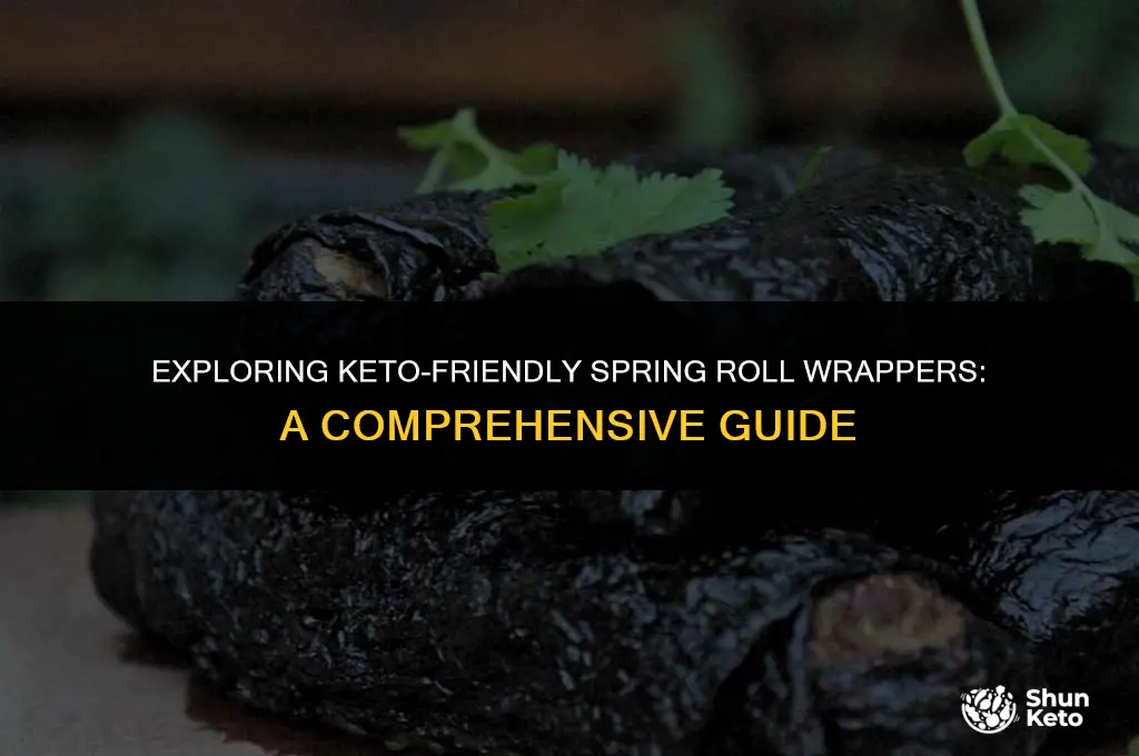 are spring roll wrappers keto friendly