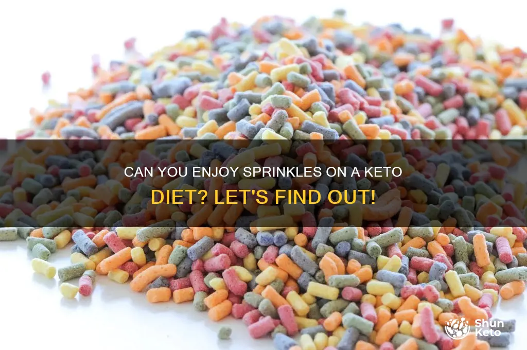 are sprinkles keto