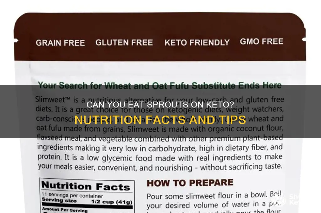 are sprouts ok on keto diet