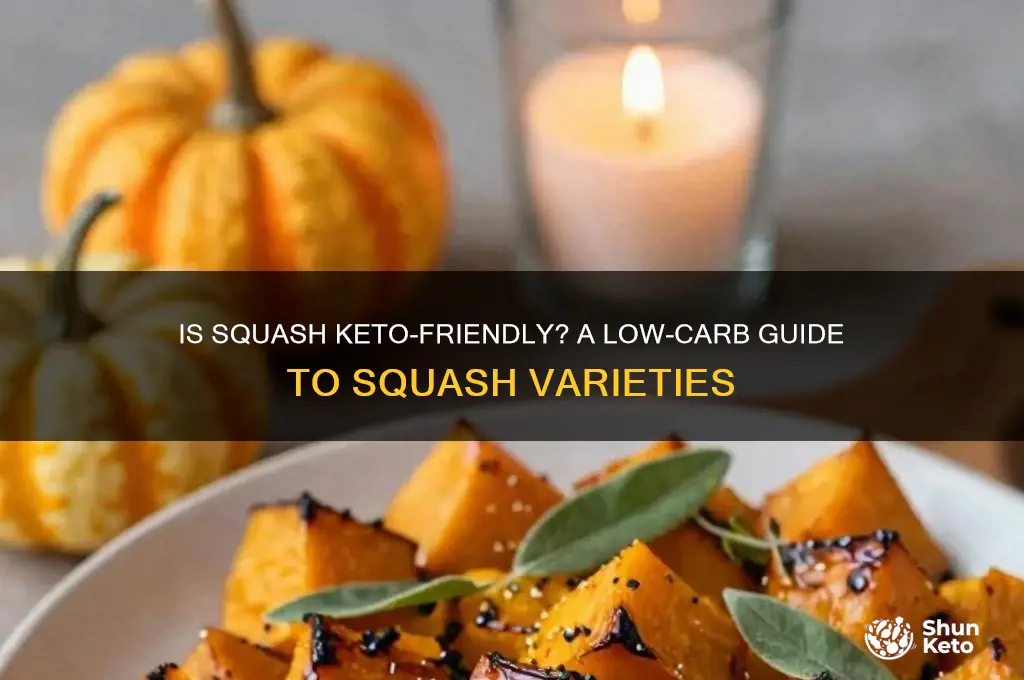 are squash keto
