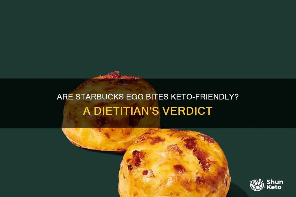 are starbucks egg bites keto