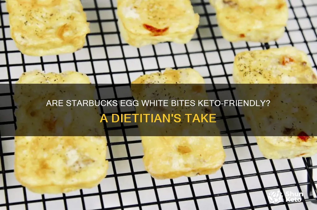 are starbucks eggwhite bites keto