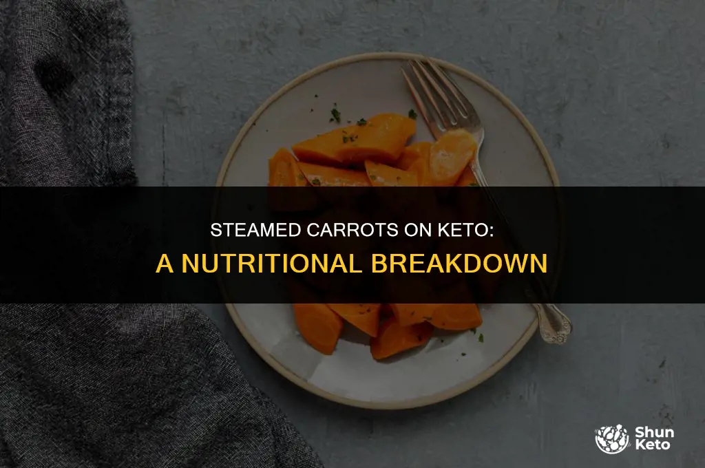 are steamed carrots keto friendly
