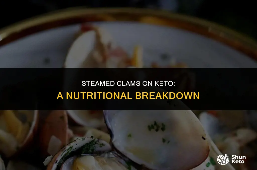 are steamed clams keto friendly