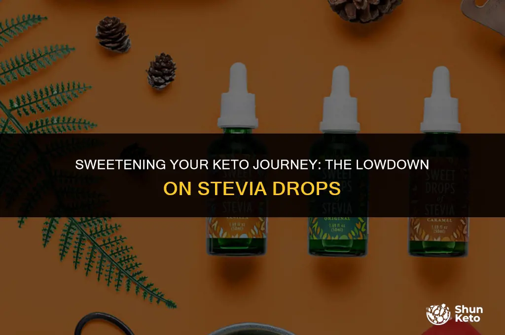 are stevia drops keto friendly