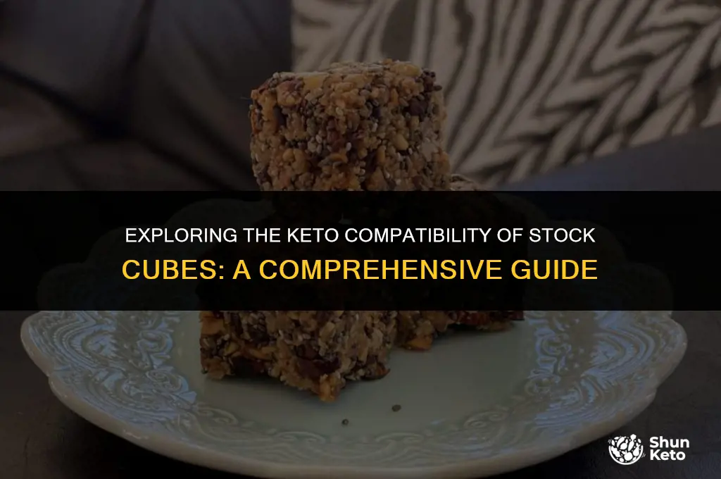 are stock cubes keto friendly