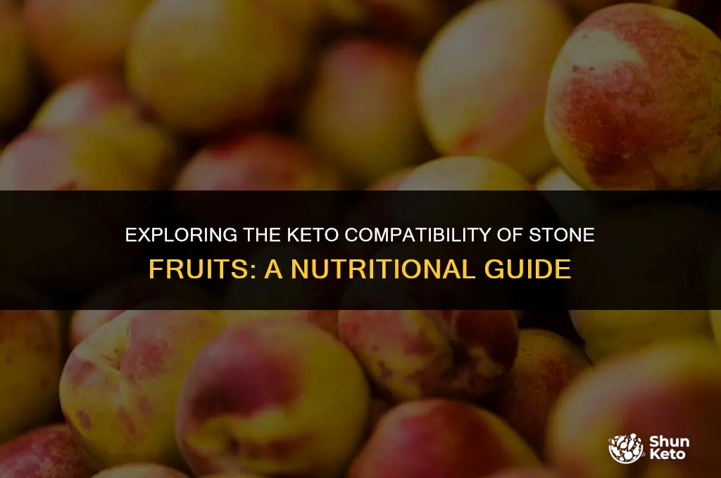 are stone fruits keto friendly