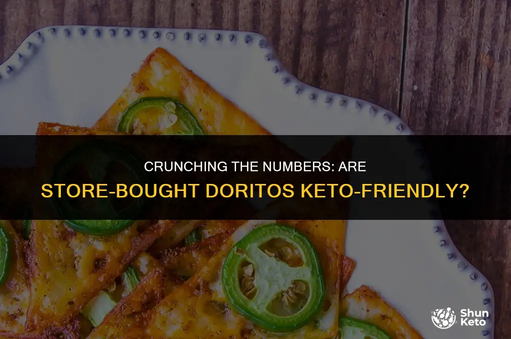 are store bought doritos keto friendly