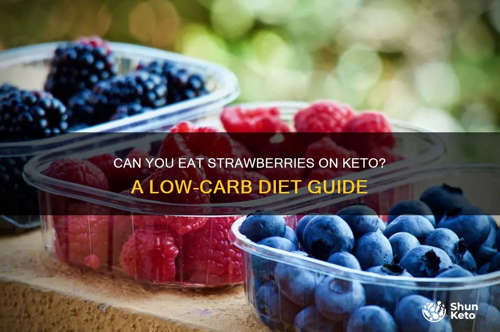 are strwaberries ok for a keto diet