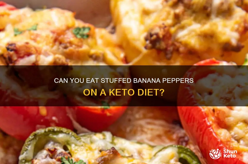 are stuffed banana peppers keto