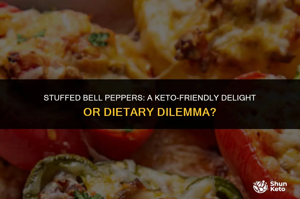 are stuffed bell peppers keto friendly