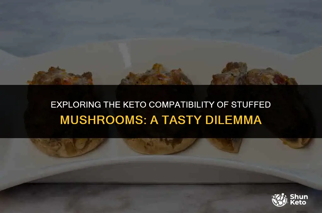 are stuffed mushrooms keto friendly