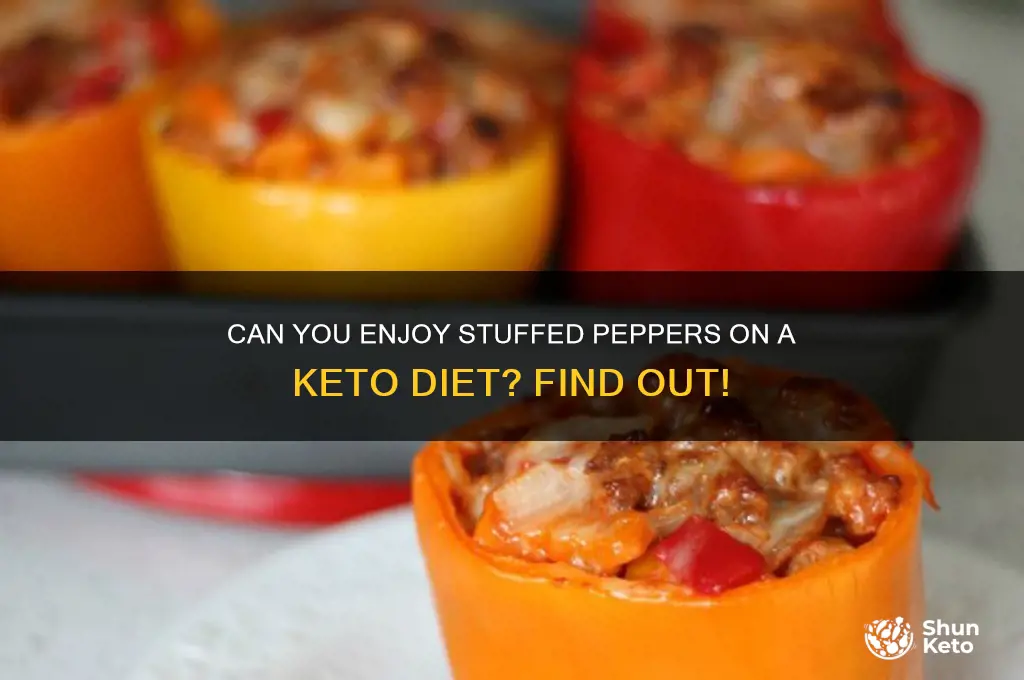 are stuffed peppers keto